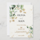 Recherche de simplicité élégante invitations Floral