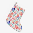 Recherche de tulipe chaussette de noël Aquarelle