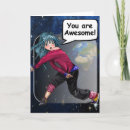 Recherche de dessin manga vœux cartes Coloré