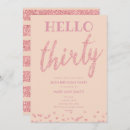 Recherche de thirty anniversaire invitations Élégant