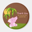 Recherche de bébé refrigérateur magnets Jungle
