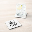 Recherche de citation drôle dessous de verres Typographie