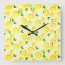Recherche de jaune citron horloges Limonade