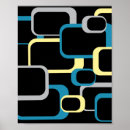 Recherche de motif jaune gris posters Géométrique