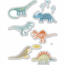 Recherche de jurassique autocollants Triceratops