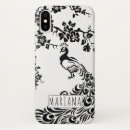 Recherche de oiseau noir et blanc iphone coques Girly
