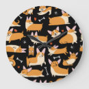 Recherche de corgi horloges Illustration