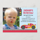 Recherche de voiture de course rouge invitations Fête