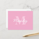 Recherche de initial horizontales cartes postales Pour elle