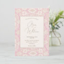 Recherche de dentelle rose Simple