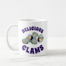 Recherche de palourdes tasses Fruits de mer
