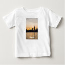 Recherche de coucher du soleil bébé tshirts Silhouette