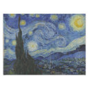Recherche de impressionniste table linges La nuit étoilée