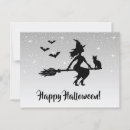 Recherche de balai de sorcières cartes postales Chauves souris