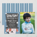 Recherche de spectacle de magie invitations Fête d'anniversaire magique