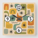 Recherche de starburst horloges Rétro