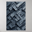 Recherche de motif industriel posters Géométrique