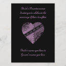 Recherche de coeur 14x19 invitations Romantique