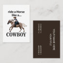 Recherche de cowboys cartes visite Pour tous
