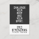 Recherche de citations de motivation cartes visite Entraîneur