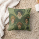 Recherche de trèfle irlandais coussins Chanceux