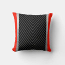 Recherche de gris noir rouge coussins Chic