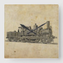 Recherche de steampunk vintage horloges Train