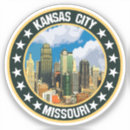 Recherche de le kansas autocollants Travel