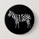 Recherche de rayures de zèbre badges Afrique