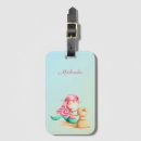 Recherche de petite sirène bagages étiquettes Jeune fille