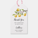 Recherche de citron étiquettes cadeau Merci
