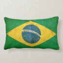 Recherche de drapeau brésilien coussins Le brésil