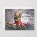 Recherche de yorkshire terrier christmas vœux cartes Vacances