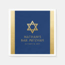 Recherche de bar mitzvah serviettes Étoile de david