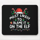 Recherche de elf tapis souris Xmas
