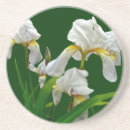Recherche de iris dessous de verres Blanc