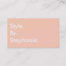Recherche de blogger de mode cartes visite Styliste