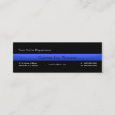 Recherche de dirigeant cartes visite Police