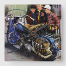 Recherche de motorcycles horloges Vintage