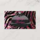 Recherche de fuchsia cartes visite Coiffeur
