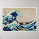 Recherche de japanese vintage posters The great wave