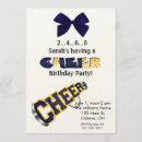 Recherche de acclamation invitations Cheerleading