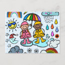 Recherche de doodle cartes postales Nuages