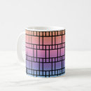 Recherche de pattern café tasses Bleu