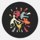 Recherche de danseuse autocollants Danser