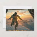 Recherche de parachutistes cartes postales Armée