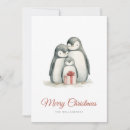 Recherche de amour pingouin vœux cartes Hiver