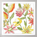 Recherche de motif de fleurs posters Jardin fleuri
