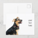 Recherche de chiot drôle cartes postales Chien