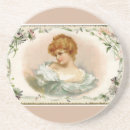 Recherche de jolie fille dessous de verres Illustration
